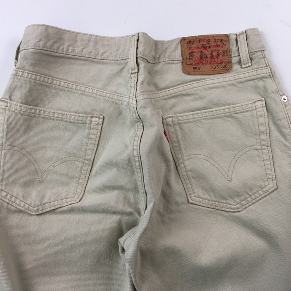 Levi’s Men’s 550 Tan Jeans 33x30 C6105 - Picture 2 of 6